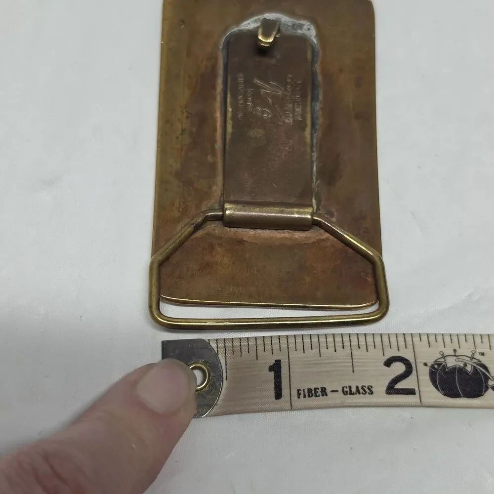 Ampersand Brass vintage 70s